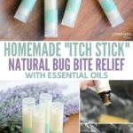 Homemade Itch Stick Recipe Natural Bug Bite Relief with Essential Oils