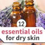 essential oil bottles with dropper for dry skin