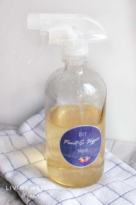 DIY Fruit and Veggie Spray Wash + 3 Cleaning Soak Methods