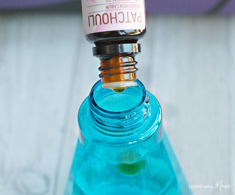 Adding Patchouli to spray bottle