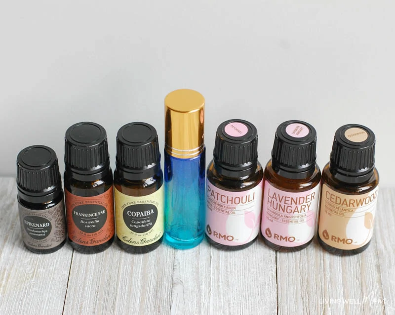 essential oils to use for a blend of calming oils for kids in a roller bottle