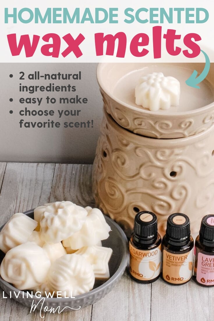 homemade scented wax melts
