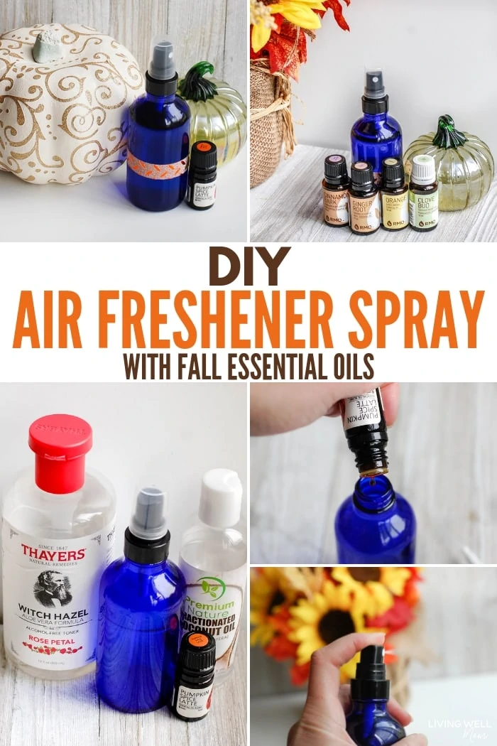 DIY Air Freshener Spray with Fall Essential Oils Recipe