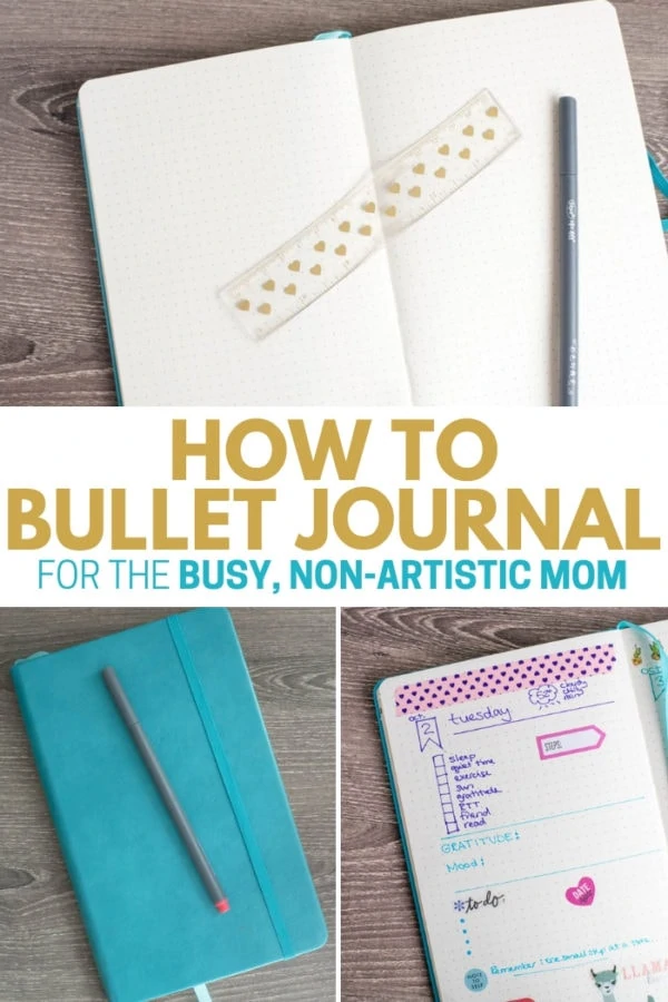 journal ideas for non-artistic moms