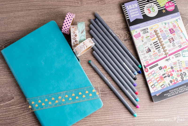 bullet journal supplies