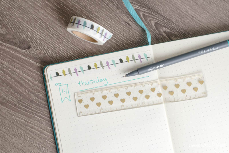 how to bullet journal layout and ideas