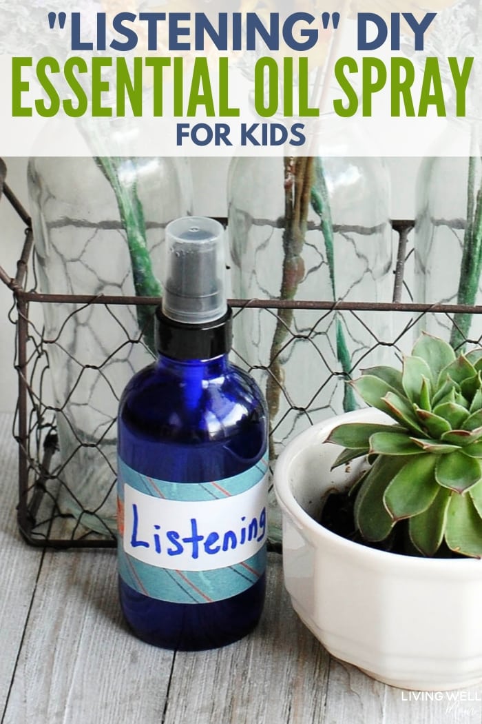 spray bottle and some plants on a table