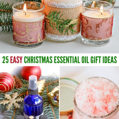 easy Christmas essential oil gift ideas