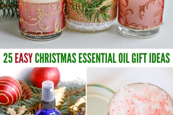 easy Christmas essential oil gift ideas