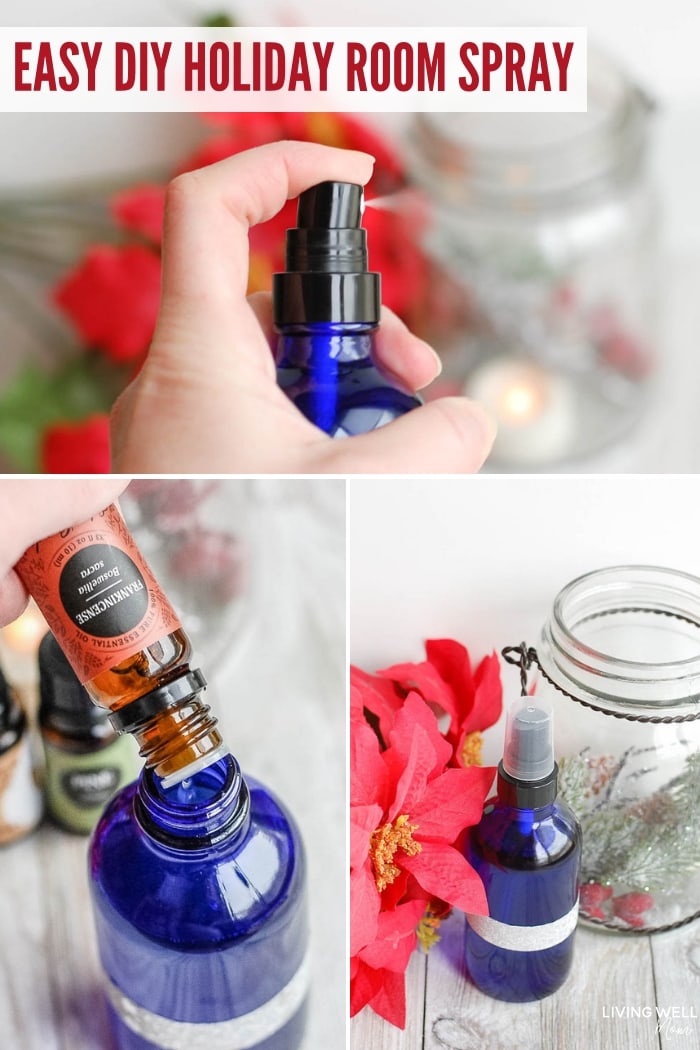 Easy DIY Holiday Room Spray