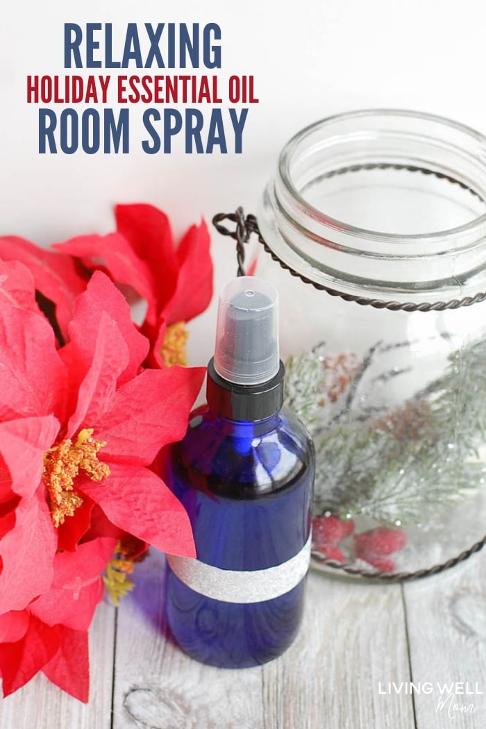 Relaxing Holiday Essential Oil Room Spray
