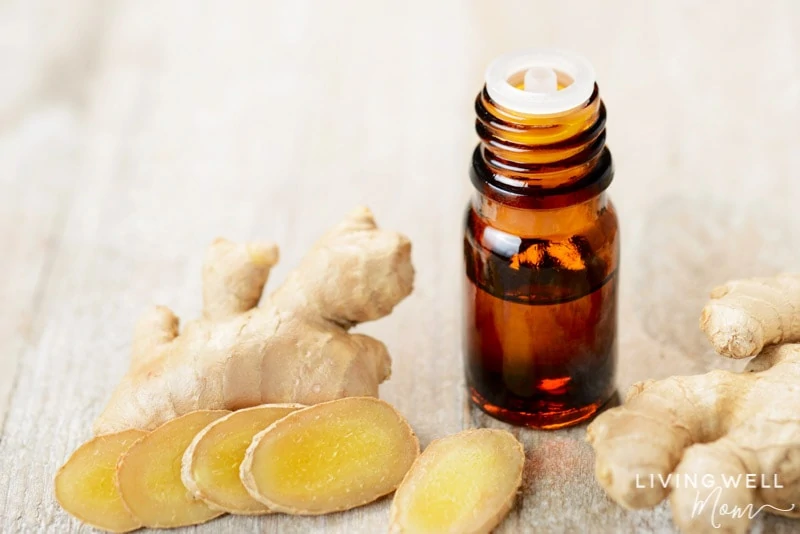 ginger essential oil for seasonal allergy relief