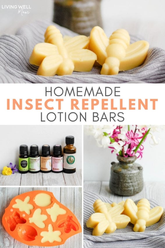 Homemade Bug Repellent Lotion Bars Living Well Mom