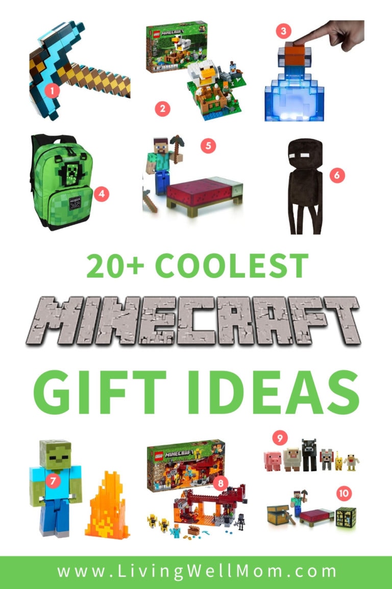 20+ Super Cool Minecraft Gifts Kids will Go Crazy Over