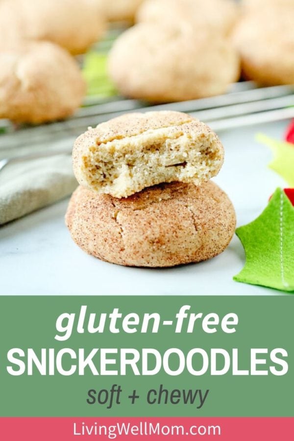 gluten-free soft and chewy snickerdoodles