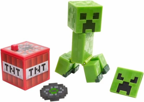 Minecraft toy Creeper and tnt gift
