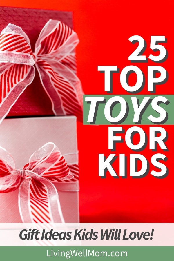 top Christmas toys for kids with red gifts