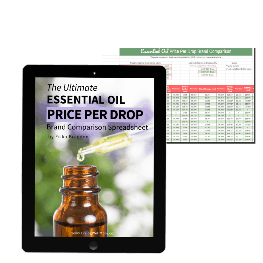 ipad ultimate essential oil price per drop chart