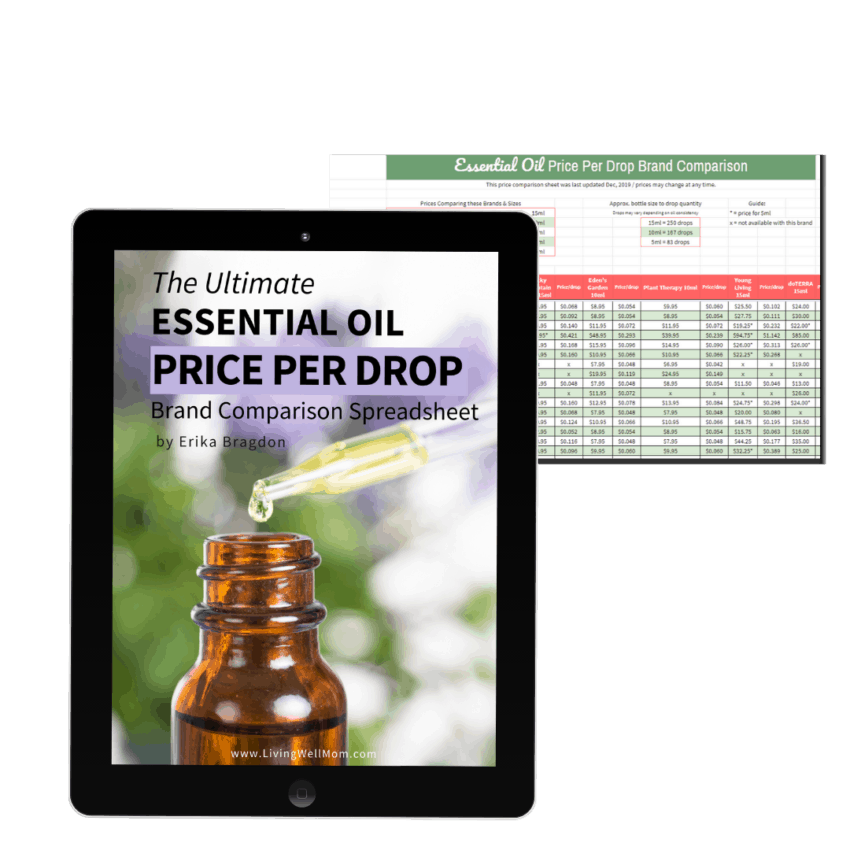 ipad ultimate essential oil price per drop chart