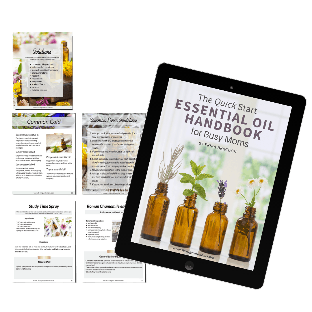 Essential Oil Book 2 Living Well Mom