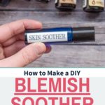 essential oil skin soother in a roll on bottle