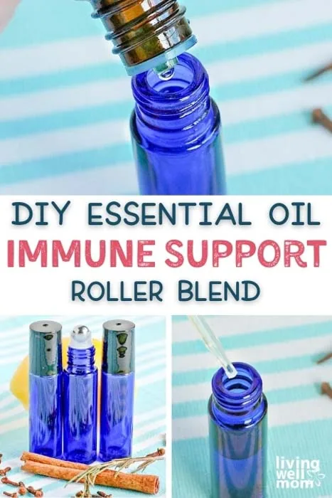 DIY essential oil immune support roller blend