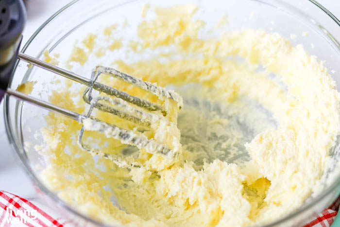 creaming butter for recipe