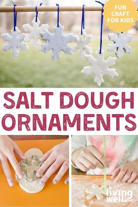 Salt dough ornaments pinterest collage