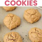 soft chewy gluten free ginger cookies