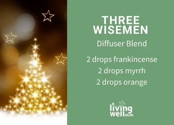 three wisemen diffuser blend ingredients listed out