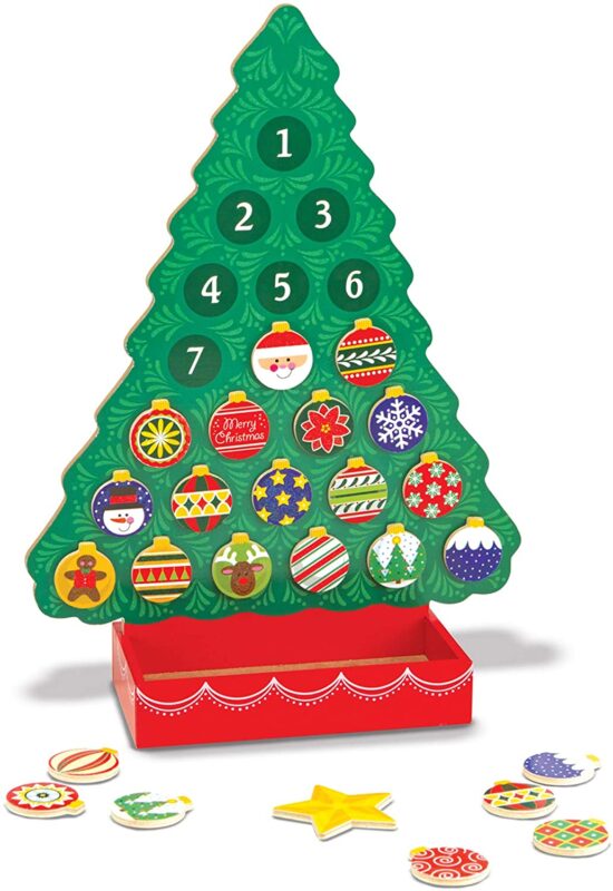 melissa and doug christmas tree advent