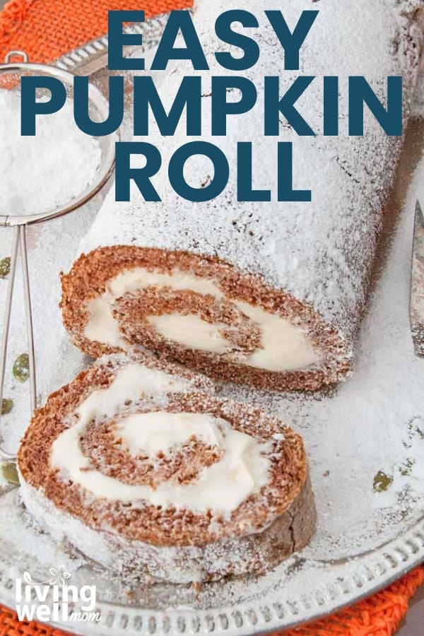 easy pumpkin roll pin image