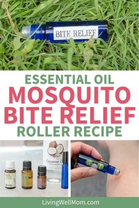 pinterest image for essential oil mosquito bite relief 