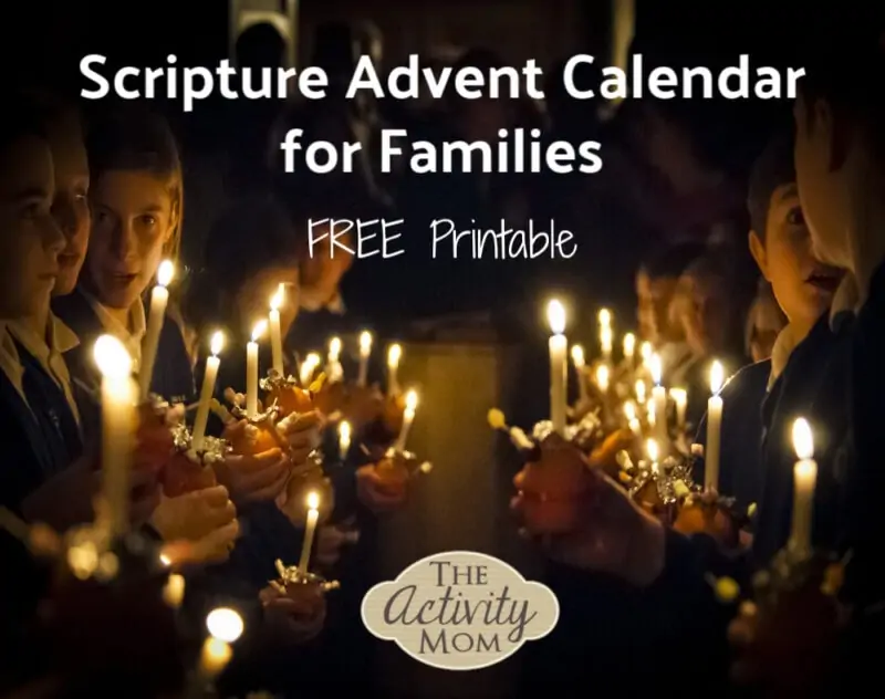 scripture cards for advent for families