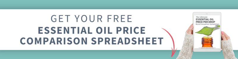 essential oil price per drop spreadsheet sample