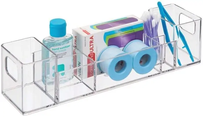 How To Organize Your Medicine Cabinet  Rangement médicaments, Boite a  pharmacie, Rangement placard