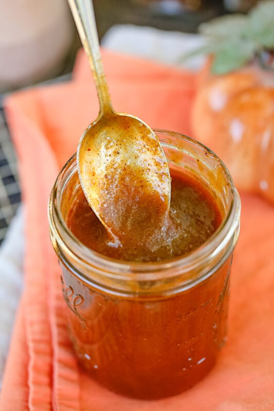 Thick and creamy DIY pumpkin spice syrup