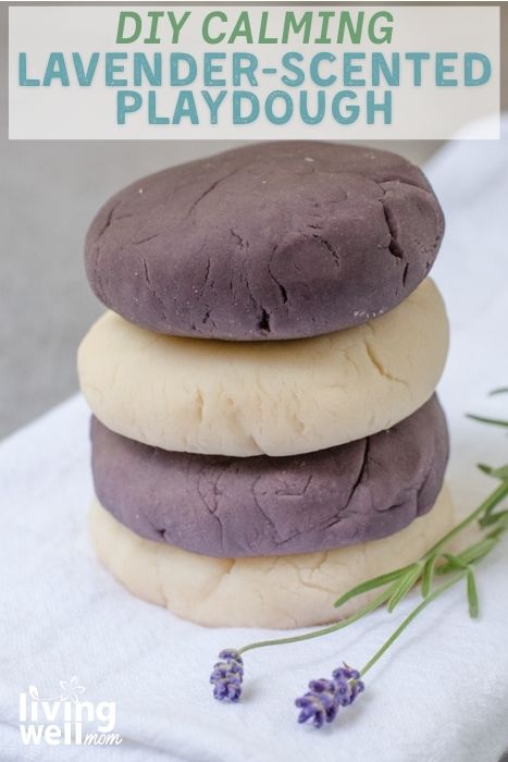 DIY Natural Play Dough Scented with Essential Oils