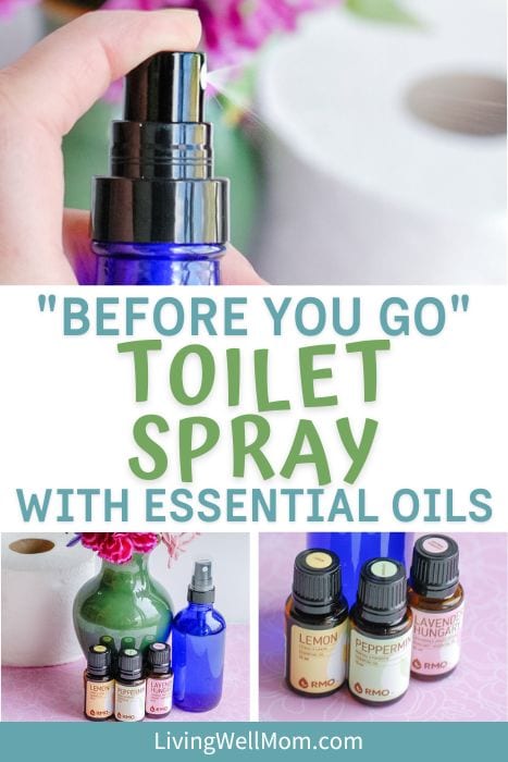 before you go bathroom spray DIY