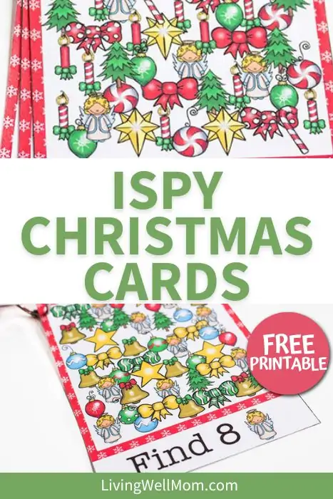 printable ispy holiday cards
