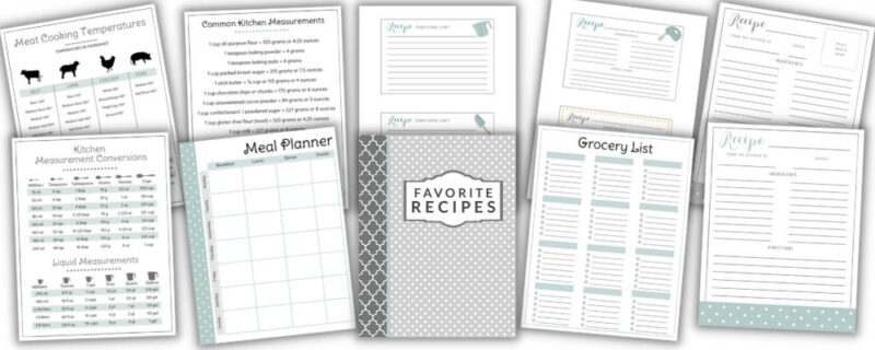 complete binder system printables