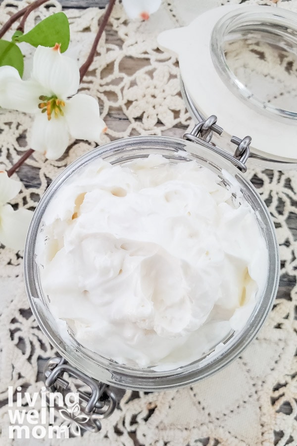 Homemade Face Cream Ultra Creamy Whipped Face Cream Living Well Mom   Night Moisturizing Cream 