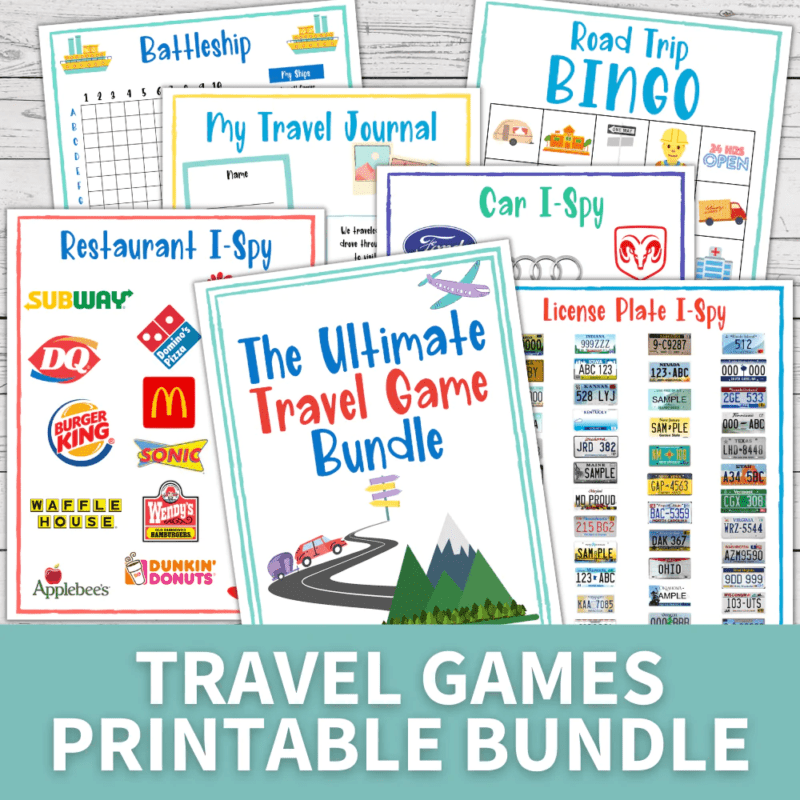 Best Travel Games For Kids - Brooklyn Berry Designs