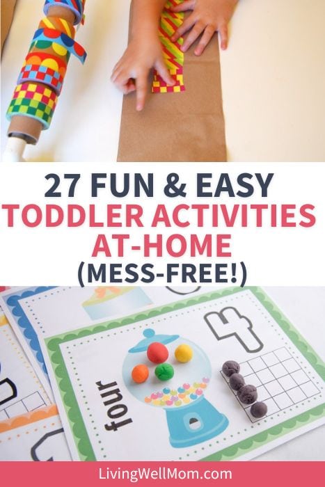 27 fun and east toddler activities pin