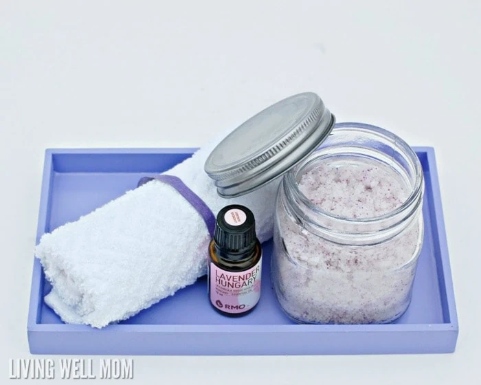 lavender sugar scrub skin care