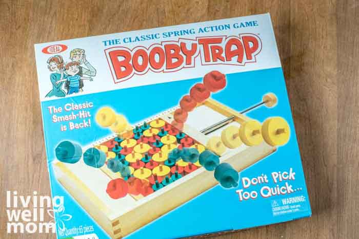 Booby Trap classic for family game night