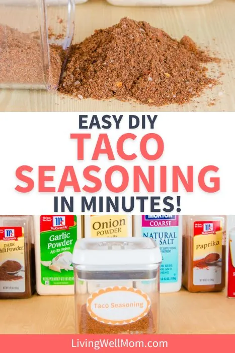 Homemade Taco Seasoning Recipe (Replace Packets Full Of Processed  Ingredients!)