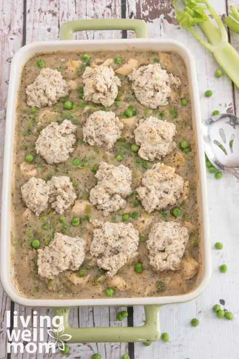 baked chicken and dumplings