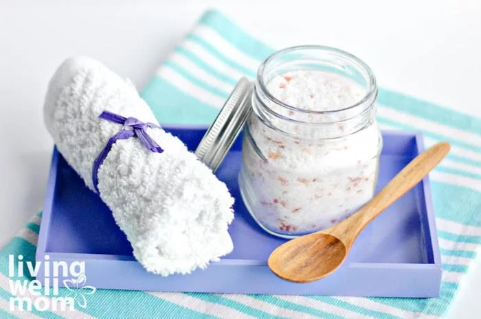 DIY epsom salt bath