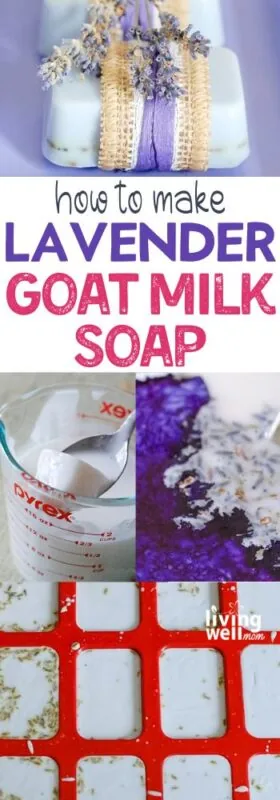 how to make lavender goat milk soap recipe